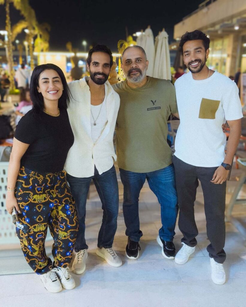 With Nancy Salah, Omar Sharky, Ahmed Wally